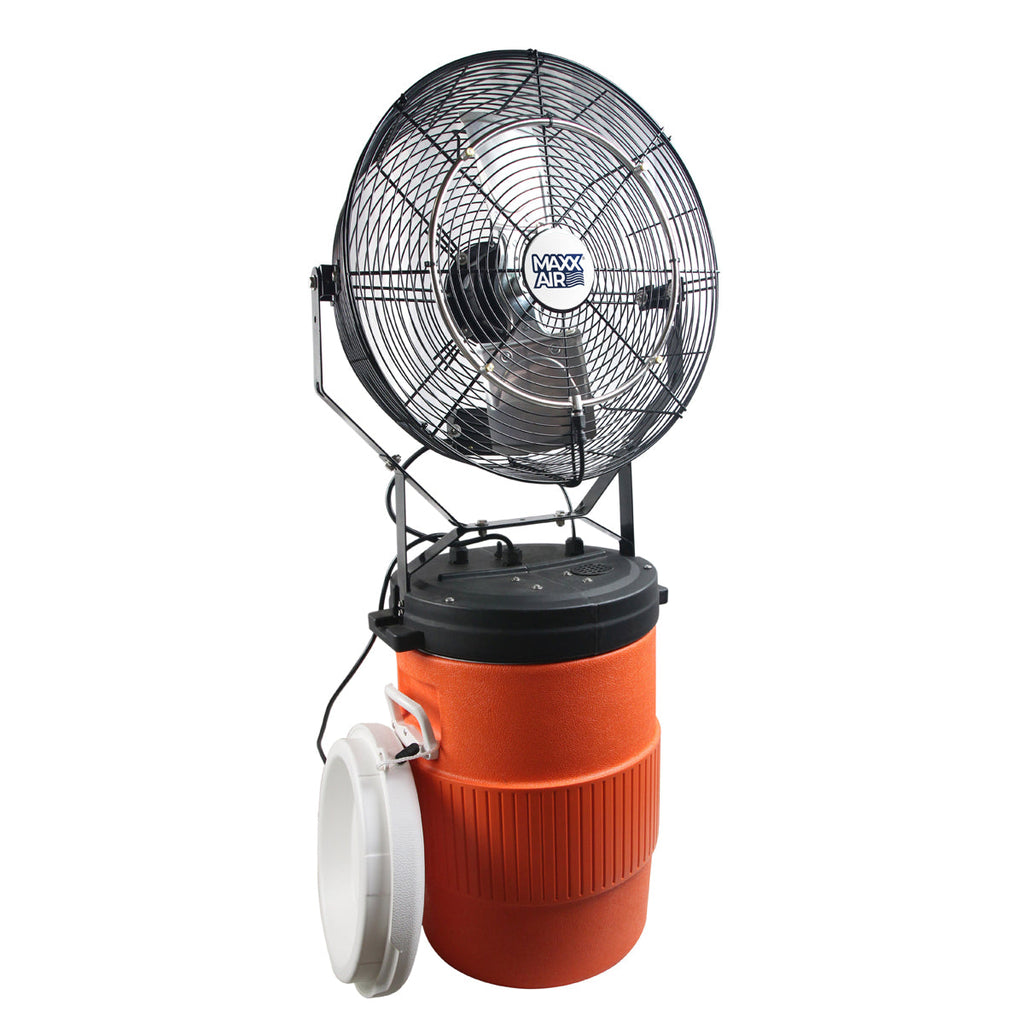 18 In. 3-Speed Misting Fan with 10 Gal. Tank