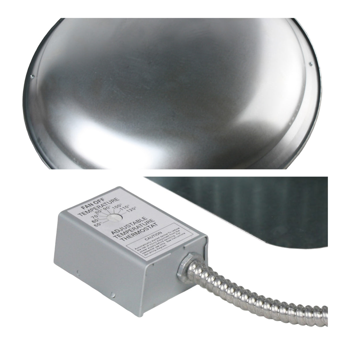 3000 Series 1,400 CFM Roof Mount Power Attic Ventilators