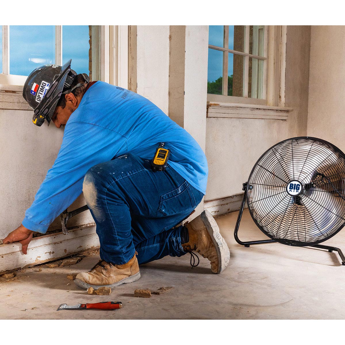 Big Air 20 In. 3-Speed Tilting High Velocity Floor Fan
