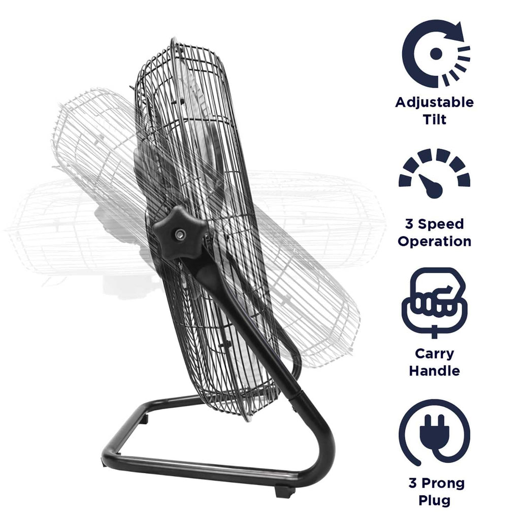 Big Air 20 In. 3-Speed Tilting High Velocity Floor Fan