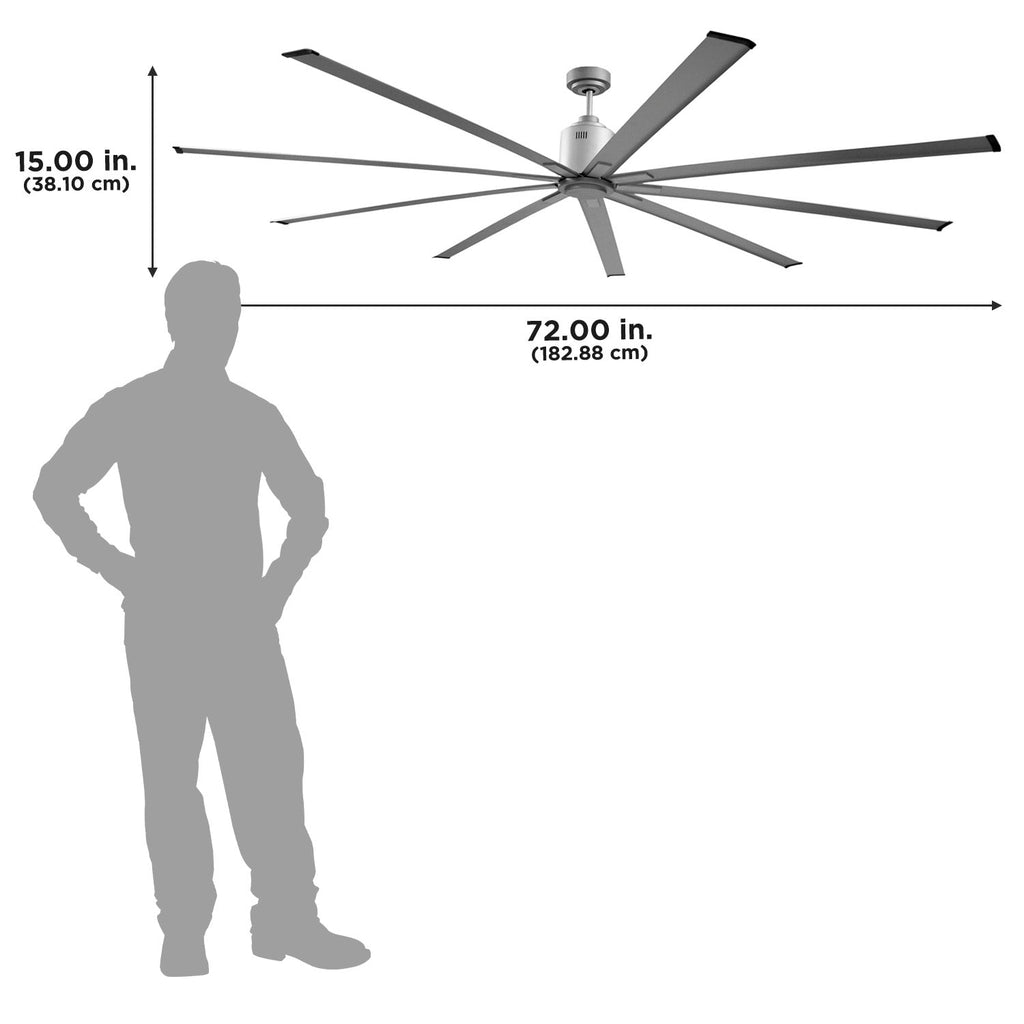 72 In. Indoor 6-Speed Ceiling Fan