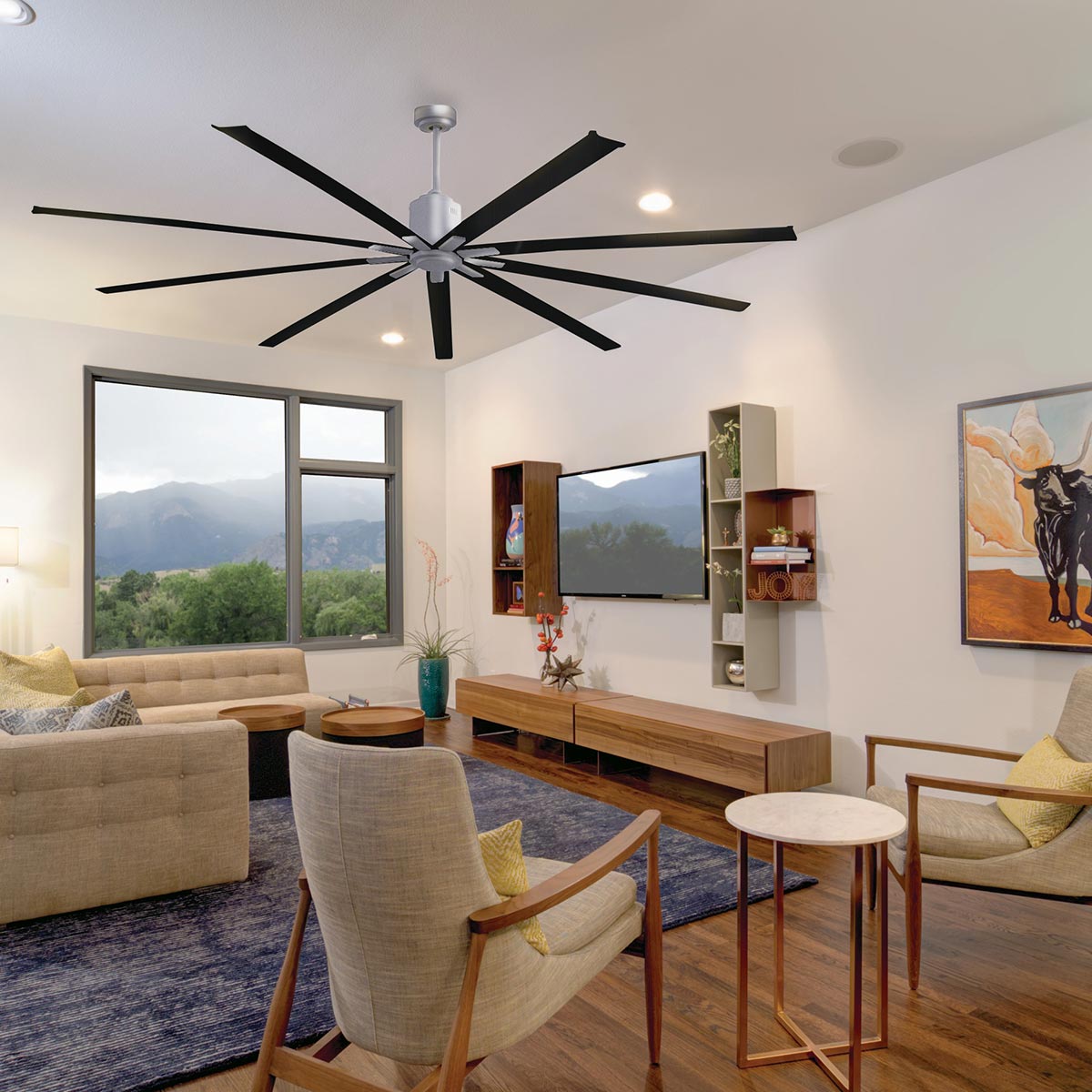 96 In. Indoor 6-Speed Ceiling Fan