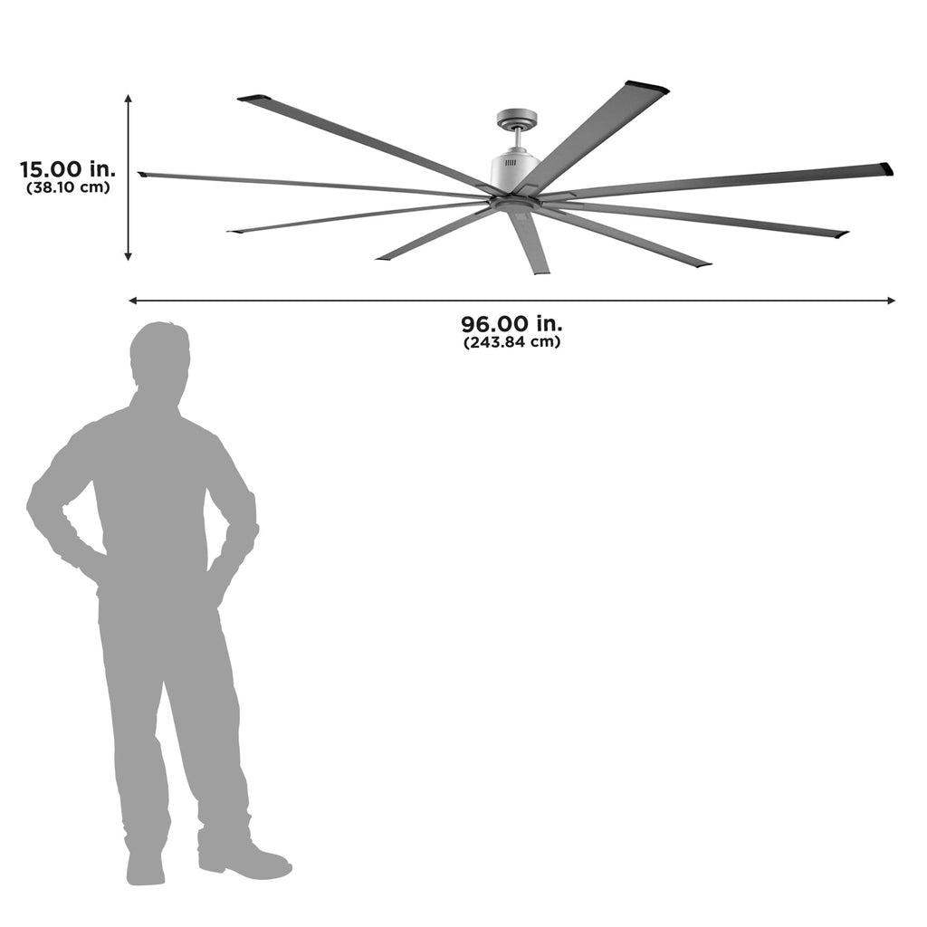 96 In. Indoor 6-Speed Ceiling Fan
