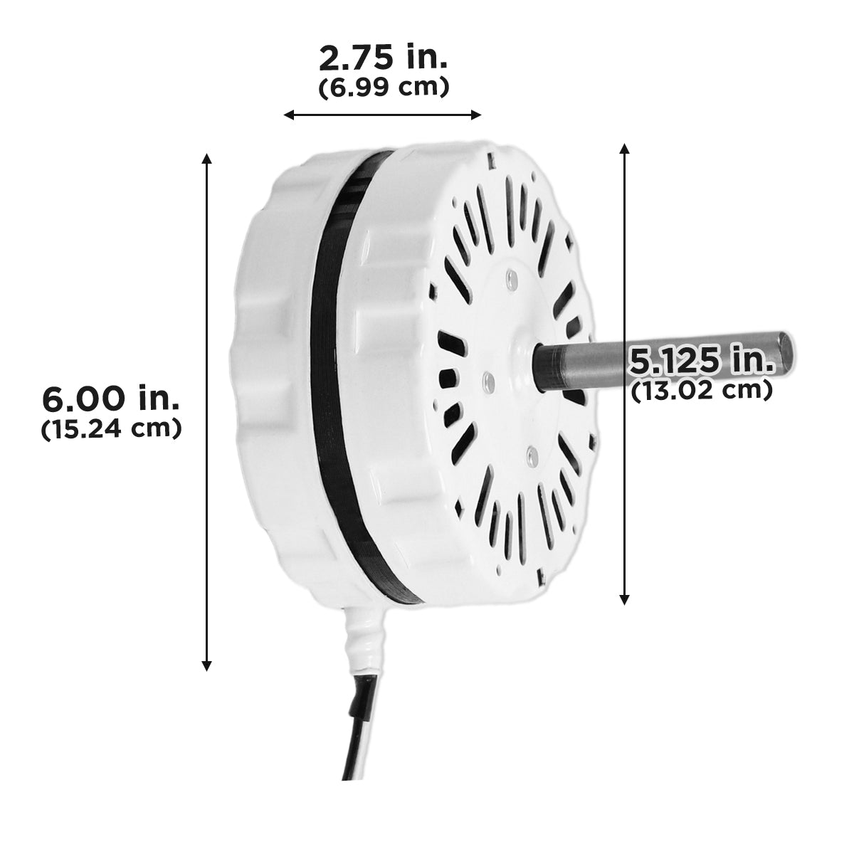 4 Amp Motor for Power Attic Ventilators