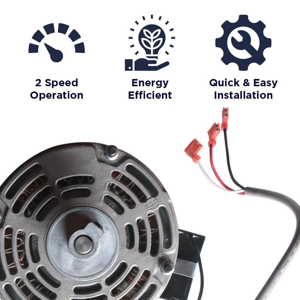 Maxx Air XE425 Motor and 2 In. Pulley for 36 In. and 42 In. Belt Drive Drum Fans