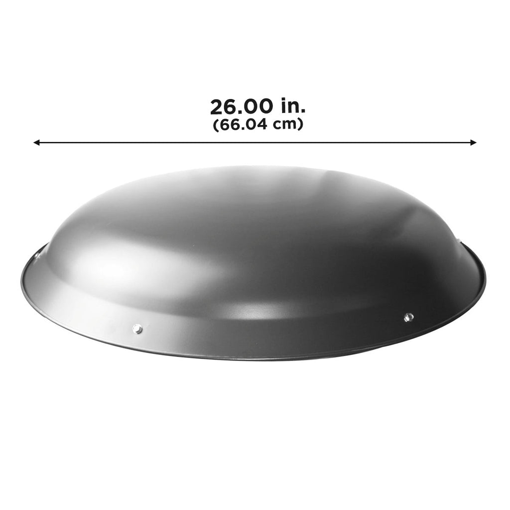 Aluminum Dome for Roof Mount Power Attic Ventilators