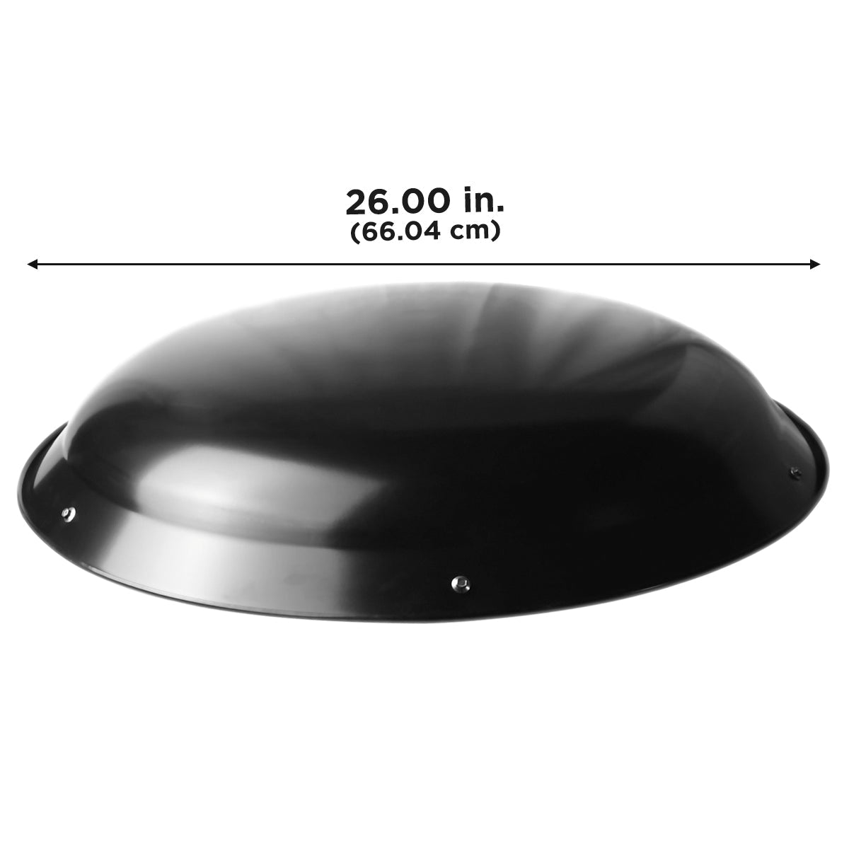 Galvanized Steel Dome for Roof Mount Power Attic Ventilators